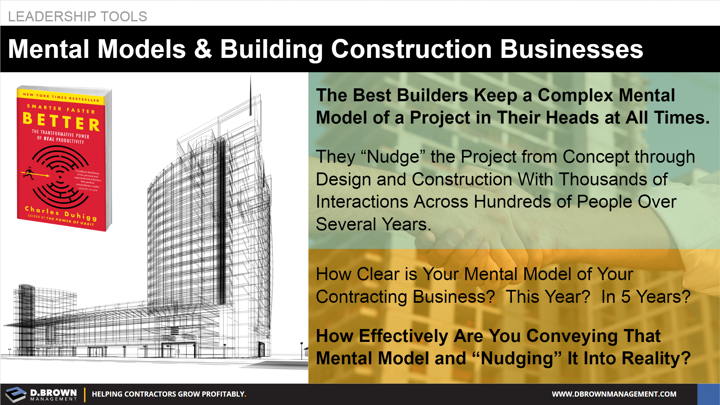 Leadership Tools: Mental Models and Building Construction Businesses