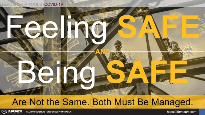 Leadership Tools for COVID-19: Feeling Safe and Being Safe.