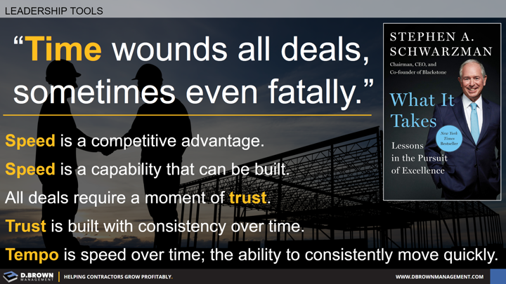 Quote: Time wounds all deals, sometimes even fatally. Stephen A Schwarzman