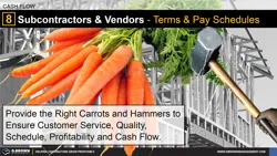 Cash Flow Tip 8 - Subcontractor and Vendor Terms and Pay Schedules Thumbnail