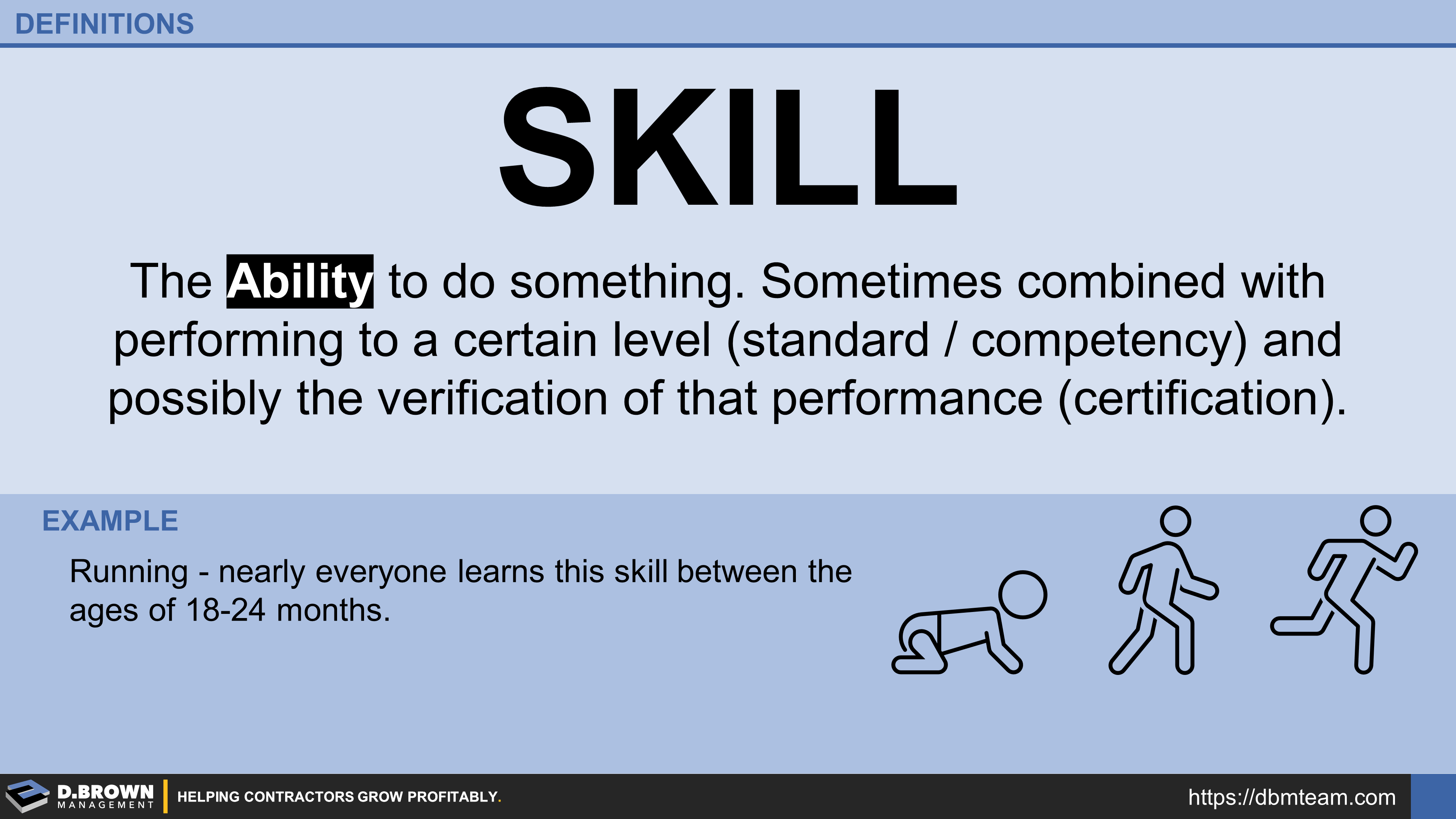 Definition Skill