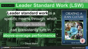 Resource - Leader Standard Work (LSW) Thumbnail