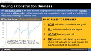 Valuing a Construction Business Thumbnail