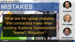 Building a Systems Development Team - Mistakes Thumbnail
