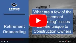 Retirement Onboarding - Issues Specific to Contractors Thumbnail