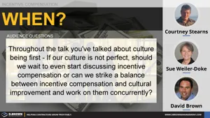 Incentive Compensation for Contractors - Audience Question: When? Thumbnail