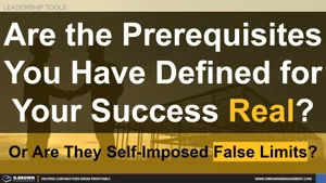 Prerequisites for Success - Real or False Limits? Thumbnail