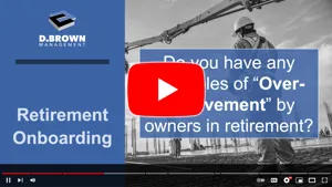 Retirement Onboarding - Over Involvement Thumbnail