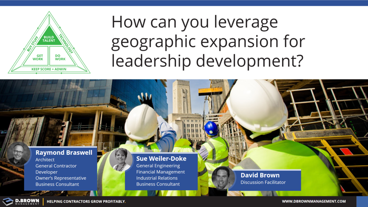 Geographic Expansion Leadership Development. How can you leverage geographic expansion for leadership development?