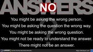 No Answers? Thumbnail