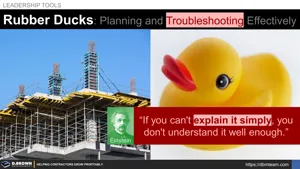 Rubber Ducks for Planning and Troubleshooting Effectively Thumbnail