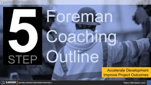 5-Step Foreman Coaching Outline Thumbnail