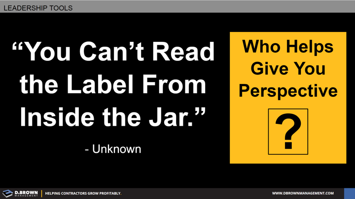 Quote: You can't read the label from inside the jar.
