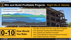 Cash Flow Tip 2 - Winning and Building the Right Mix and Velocity of Projects Thumbnail